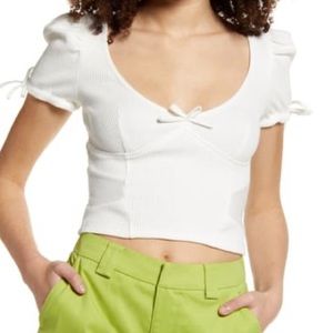 i.am.gia white nova top